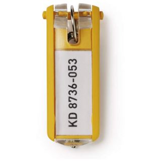Durable Key Clip 04 gelb, BTL 6
