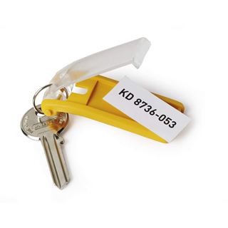 Durable Key Clip 04 gelb, BTL 6
