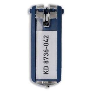 Durable Key Clip 07 dunkelblau, BTL 6