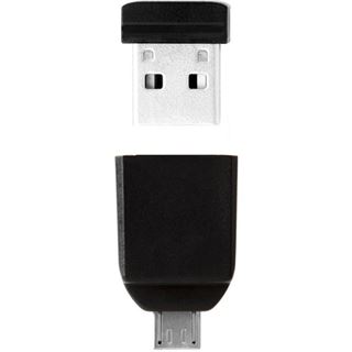 32 GB Verbatim Store `n` Go Nano mit micro USB Adapter schwarz USB 2.0