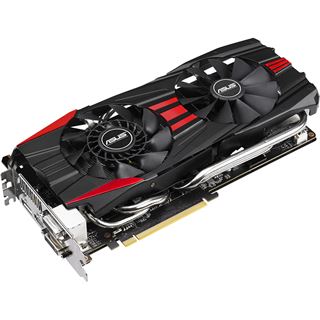 3GB Asus GeForce GTX 780 Ti DirectCU II OC Aktiv PCIe 3.0 x16 (Retail)