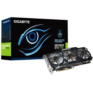 2GB Gigabyte GeForce GTX 770 Windforce 3X Aktiv PCIe 3.0 x16 (Retail)