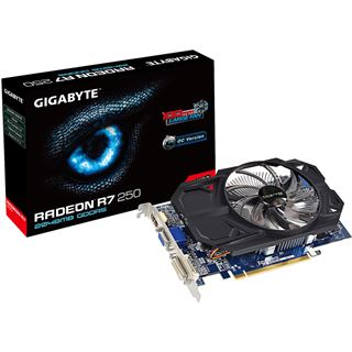2GB Gigabyte Radeon R7 250 Aktiv PCIe 3.0 x16 (Retail)