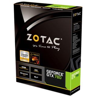 3GB ZOTAC GeForce GTX 780 OC Aktiv PCIe 3.0 x16 (Retail