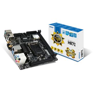 MSI H87I Intel H87 So.1150 Dual Channel DDR3 Mini-ITX Retail