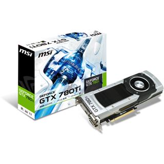 3GB MSI GeForce GTX 780 Ti Aktiv PCIe 3.0 x16 (Retail)