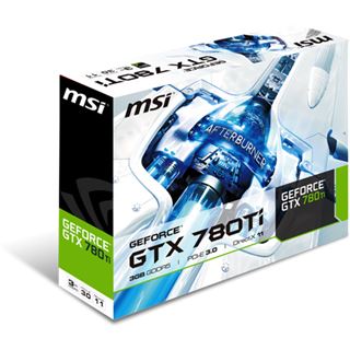 3GB MSI GeForce GTX 780 Ti Aktiv PCIe 3.0 x16 (Retail)
