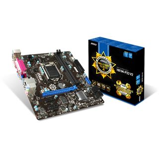 MSI H81M-P33 V2 Intel H81 So.1150 Dual Channel DDR3 mATX Retail