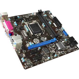MSI H81M-P33 V2 Intel H81 So.1150 Dual Channel DDR3 mATX Retail