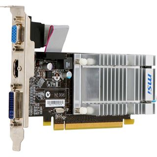 1GB MSI Radeon HD 5450 Low Profile Passiv PCIe 2.1 x16 (Retail)