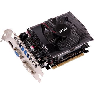 4GB MSI GeForce GT 630 Fermi Aktiv PCIe 2.0 x16 (Retail)