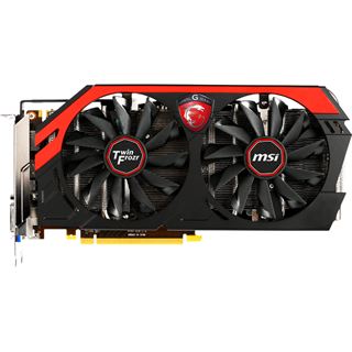 2GB MSI GeForce GTX 760 Twin Frozr Gaming Aktiv PCIe 3.0 x16 (Retail)