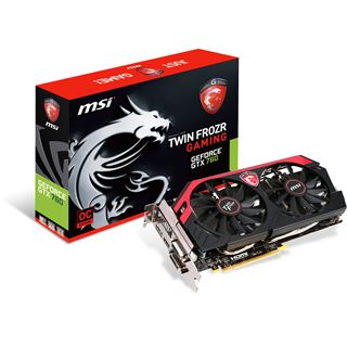 4GB MSI GeForce GTX 760 Twin Frozr Gaming Aktiv PCIe 3.0 x16 (Retail)