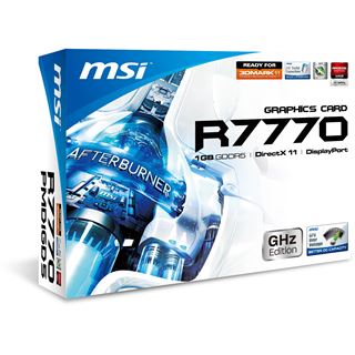 1GB MSI Radeon HD 7770 GHz Edition Aktiv PCIe 3.0 x16 (Retail)