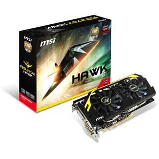 2GB MSI Radeon R9 270X Hawk Aktiv PCIe 3.0 x16 (Retail)