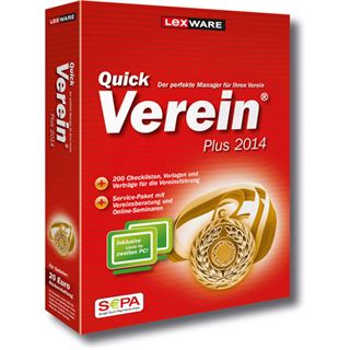 Lexware QuickVerein Plus 2014 32/64 Bit Deutsch Buchhaltungssoftware