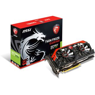 2GB MSI GeForce GTX 770 Twin Frozr Gaming Aktiv PCIe 3.0 x16 (Retail)