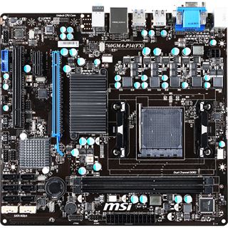 MSI 760GMA-P34 (FX) AMD 760G So.AM3+ Dual Channel DDR3 mATX Retail