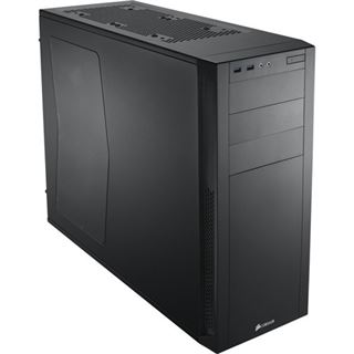 Corsair Carbide 200R mit Sichtfenster Midi Tower ohne Netzteil schwarz