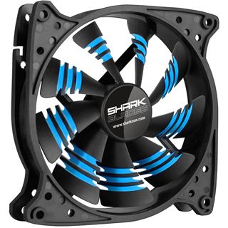 Sharkoon Shark Blades blau 120x120x25mm 1000 U/min 19 dB(A)