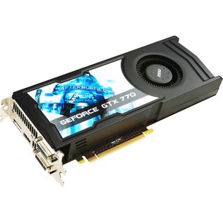 2GB MSI GeForce GTX 770 OC Aktiv PCIe 3.0 x16 (Retail)