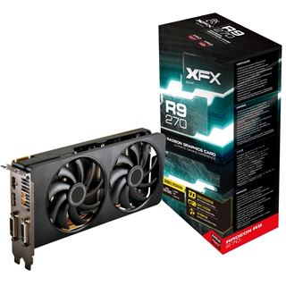 2GB XFX Radeon R9 270 Double Dissipation Boost Edition Aktiv PCIe 3.0