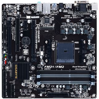 Gigabyte GA-F2A78M-D3H AMD A78 So.FM2+ Dual Channel DDR3 mATX Retail