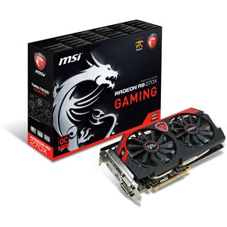 4GB MSI Radeon R9 270X Gaming 4G Aktiv PCIe 3.0 x16 (Retail)