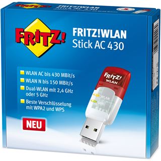AVM FRITZ!WLAN Stick AC 430 USB 2.0 WLAN USB Adapter