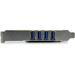 Startech PEXUSB3S44V 4 Port PCIe x4 inkl. Low Profile Slotblech retail