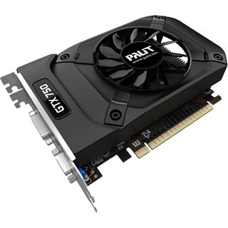 2GB Palit GeForce GTX 750 Ti StormX OC Aktiv PCIe 3.0 x16 (Retail)