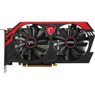 2GB MSI GeForce GTX 750 Ti Twin Frozr Gaming OC Aktiv PCIe 3.0 x16