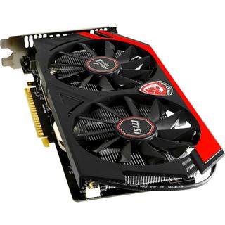 2GB MSI GeForce GTX 750 Ti Twin Frozr Gaming OC Aktiv PCIe 3.0 x16