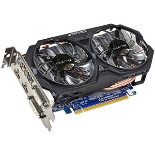 2GB Gigabyte GeForce GTX 750 Ti OC Aktiv PCIe 3.0 x16 (Retail)