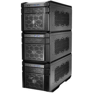 Cooler Master HAF Stacker 915R Mini-ITX ohne Netzteil schwarz