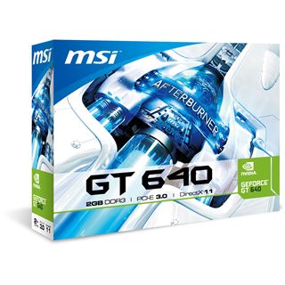 2GB MSI GeForce GT 640 Aktiv PCIe 3.0 x16 (Retail)