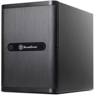 Silverstone DS380 Mini Tower ohne Netzteil schwarz