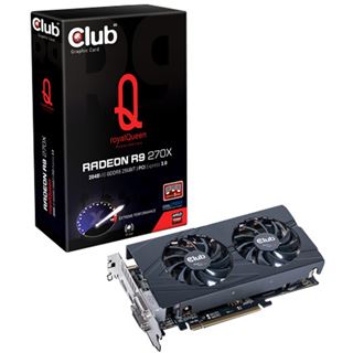 2GB Club 3D Radeon R9 270X royalQueen Aktiv PCIe 3.0 x16 (Retail)