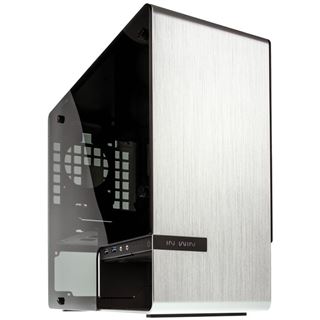 IN WIN 901 mit Sichtfenster Mini-ITX ohne Netzteil silber