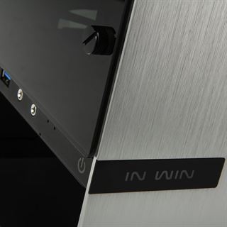IN WIN 901 mit Sichtfenster Mini-ITX ohne Netzteil silber