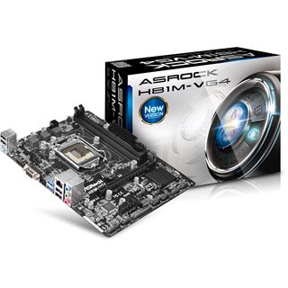 ASRock H81M-VG4 Intel H81 So.1150 Dual Channel DDR3 mATX Retail