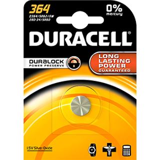 Duracell 364 SR60 Silberoxid Knopfzellen Batterie 1.5 V 1er Pack