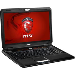 Notebook 15.6" (39,62cm) MSI GX60-3CC87FD FreeDOS