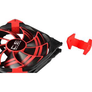 AeroCool Dead Silence Red Edition 120x120x25mm 800-1200 U/min 12-16