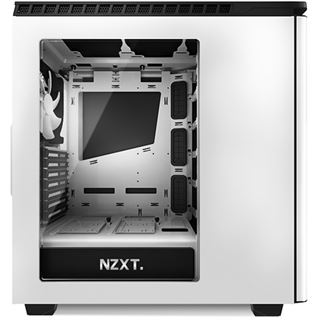 NZXT H440 gedämmt mit Sichtfenster Midi Tower ohne Netzteil weiss