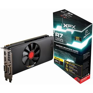2GB XFX Radeon R7 265 Core Edition Aktiv PCIe 3.0 x16 (Retail)