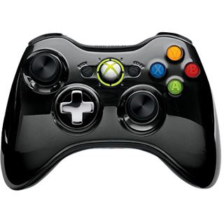 Microsoft XBOX 360 Wireless Controller schwarz