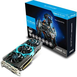 4GB Sapphire Radeon R9 290 Vapor-X OC Aktiv PCIe 3.0 x16 (Retail)