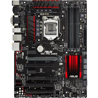 Asus B85-Pro Gamer Gaming MB Intel B85 So.1150 Dual Channel DDR3 ATX