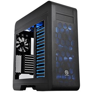 Thermaltake Core V71 mit Sichtfenster Big Tower ohne Netzteil schwarz